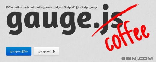 使用HTML5画布实现的超棒javascript动画仪表板：gauge.js