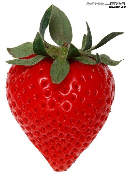 Photoshop合成可爱的红色草莓房屋教程-网页教学网