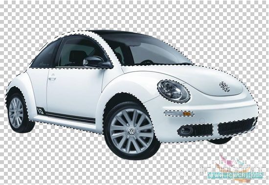 Photoshop基础教程：简单几步为汽车换颜色_ali xixi.com
