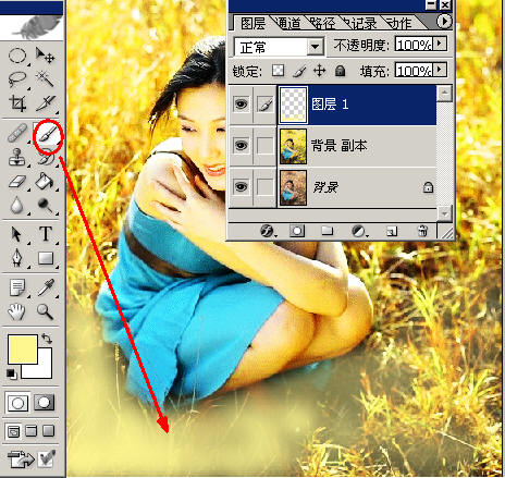 天极设计在线_Photoshop替换颜色打造照片特效